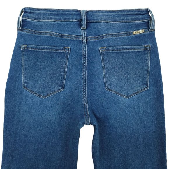 KanCan Skinny Ankle Jeans High Rise Super Stretchy Womens Size 11 - 29 Med Wash - Picture 9 of 10